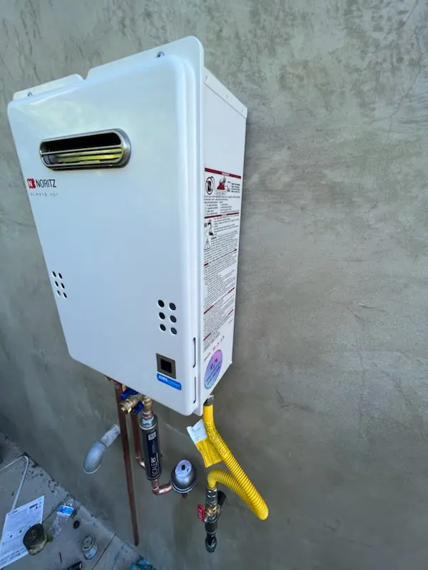 Tankless water heater installation for Flints Corner homes